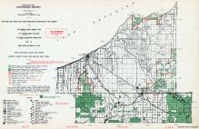 Ontonagon County - Northeast, Michigan State Atlas 1955